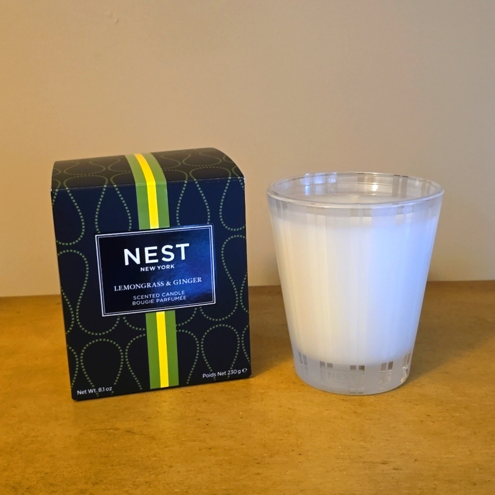 NEST Lemongrass & Ginger Clasdic Candle NIB